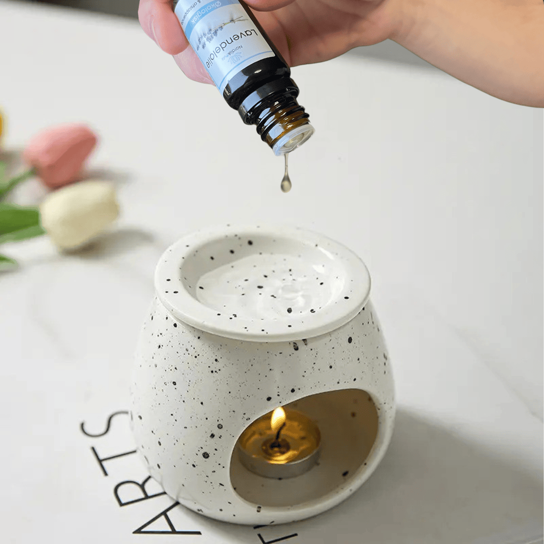 Stilren aroma diffuser med lavendelolie